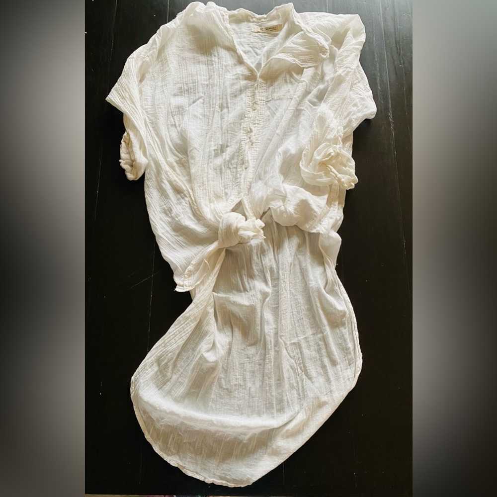 Free People Button Up Shirt